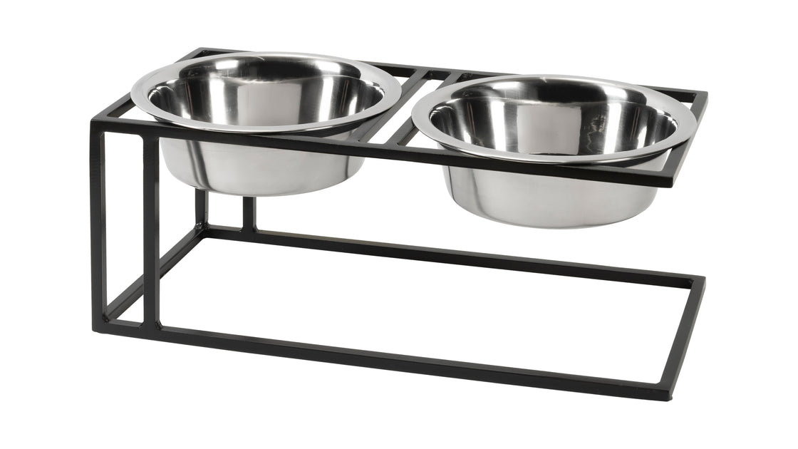 Pets Stop RDB17-L Visions Double Elevated Dog Bowl - Large, 1 - Kroger