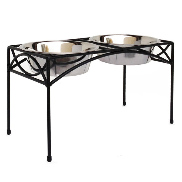 Large glass dog bowls clearance
