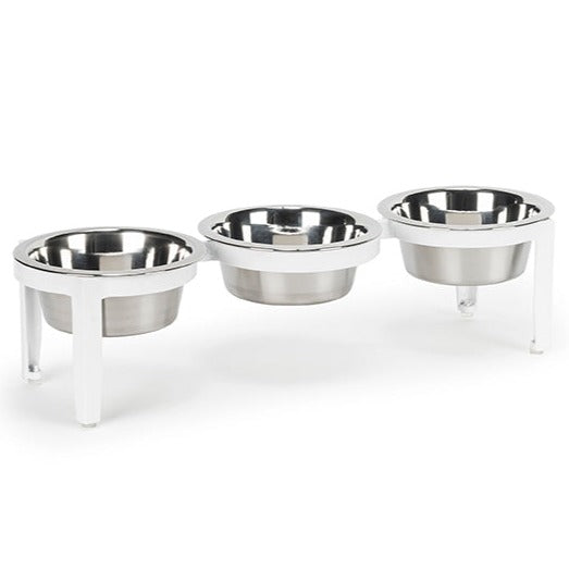 Pets Stop RDB17-L Visions Double Elevated Dog Bowl - Large, 1 - Fry's Food  Stores