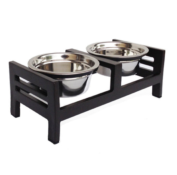 Tiny Oval Double Pet Diner by Pets Stop