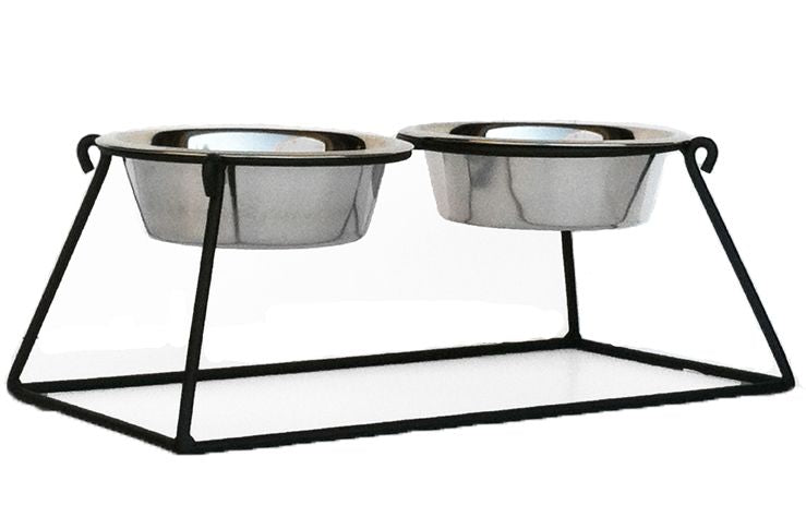 Frisco Pyramid Elevated Dog & Cat Diner, 8-Cup