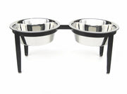 Pets Stop Vision Double Diner Raised Dog Bowl Feeder