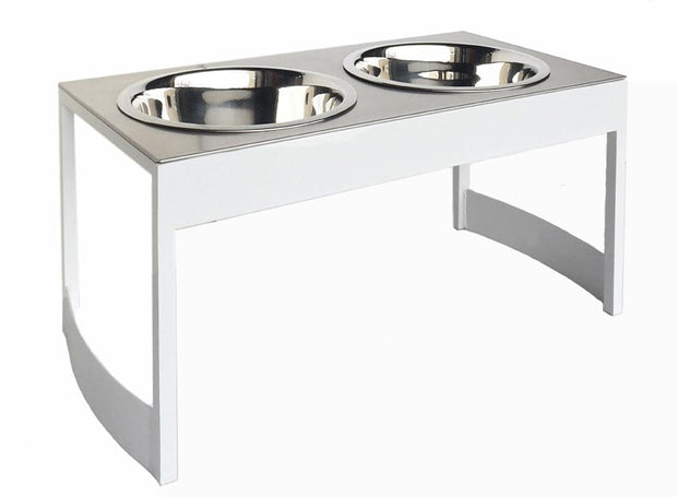 Pets Stop RDB17-L Visions Double Elevated Dog Bowl - Large, 1 - Pay Less  Super Markets